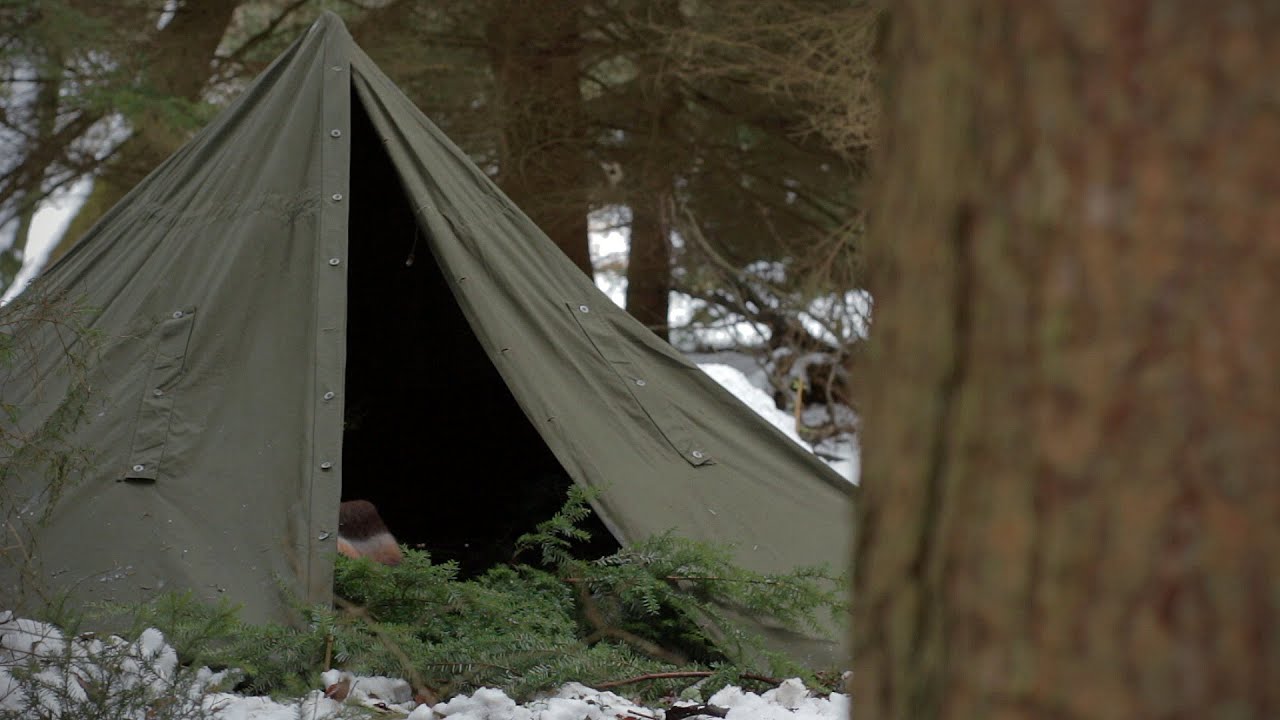 Bushcraft [#20] Koc i pałatka zimą