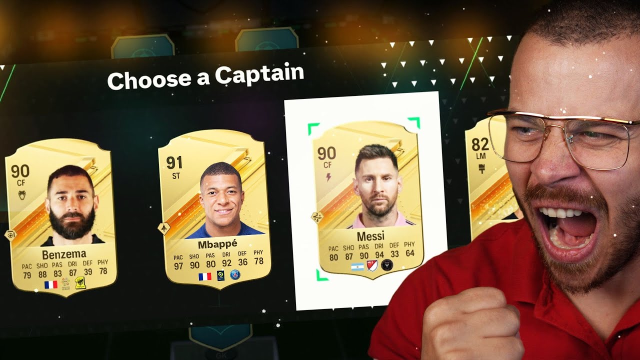 Първи Драфт с Messi и Mbappe на EA FC 24.. (Скандално)