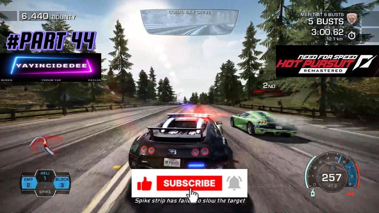 POLİS MODU FİNAL YARIŞI Need For Speed Hot Pursuıt Remastered Full Game Gameplay #part44
