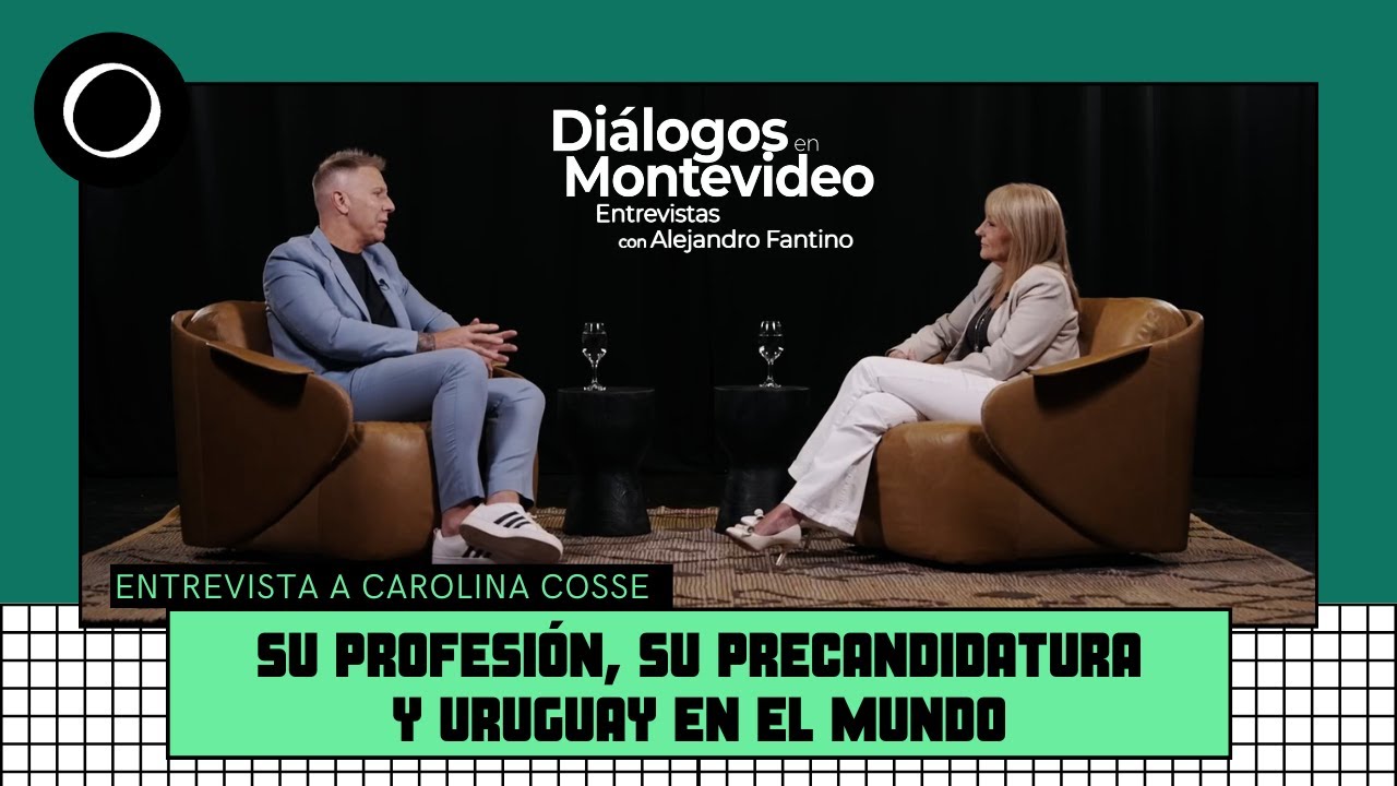 Entrevista a la precandidata por el Frente Amplio, Carolina Cosse | Diálogos en Montevideo