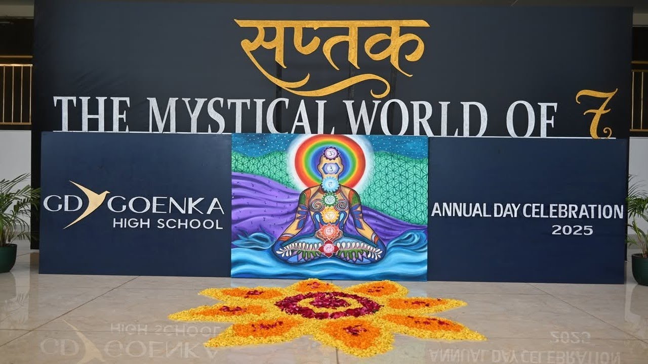 Saptak – The Magical World of Seven 🌈 | GD Goenka High School Annual Day 2025