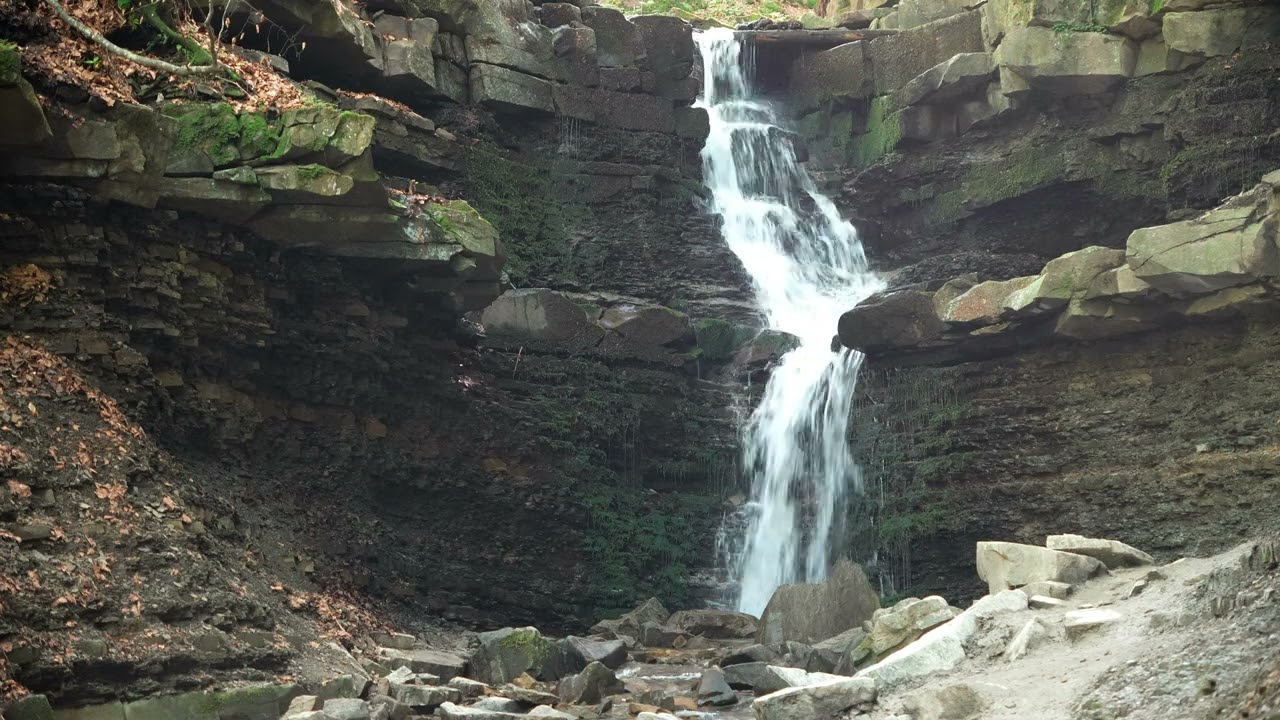 Wodospad Mosorne  w Zawoi