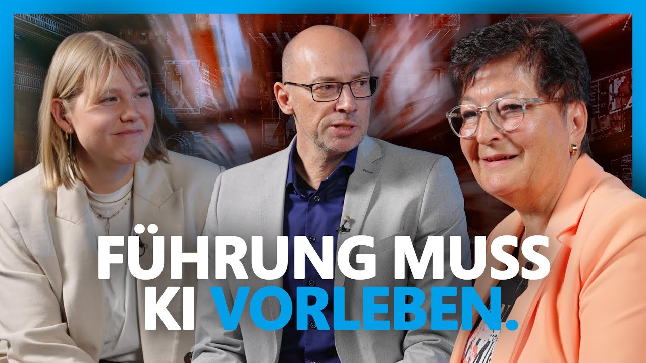 #06 KI verstehen, anwenden, weiterdenken | Lara Bems, Frank Fischer & Gabriela Bücherl im Talk