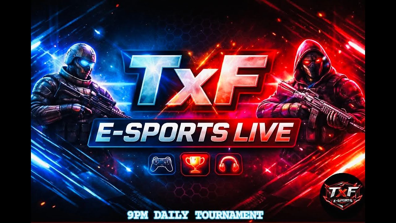 TxF E-Sports Live ! GARENA FREEFIRE 🔥