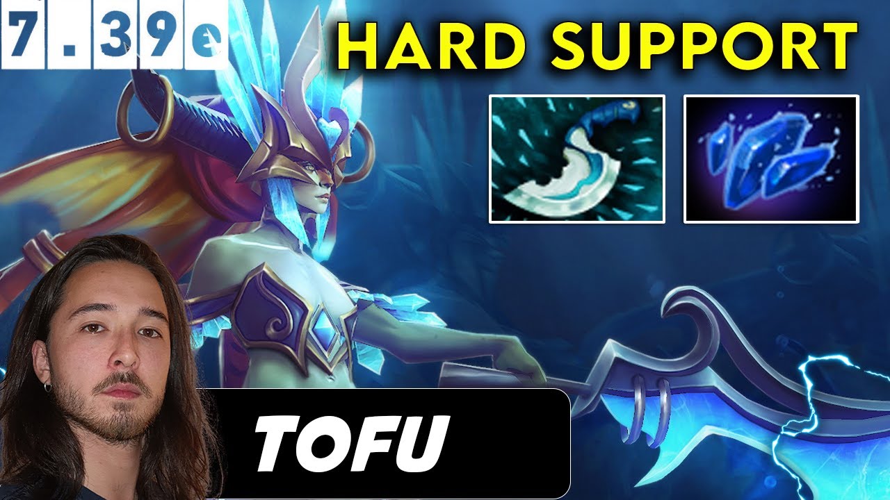 Tofu  Naga Siren Hard Support - Dota 2 Patch 7.39e Pro Player Full Gameplay