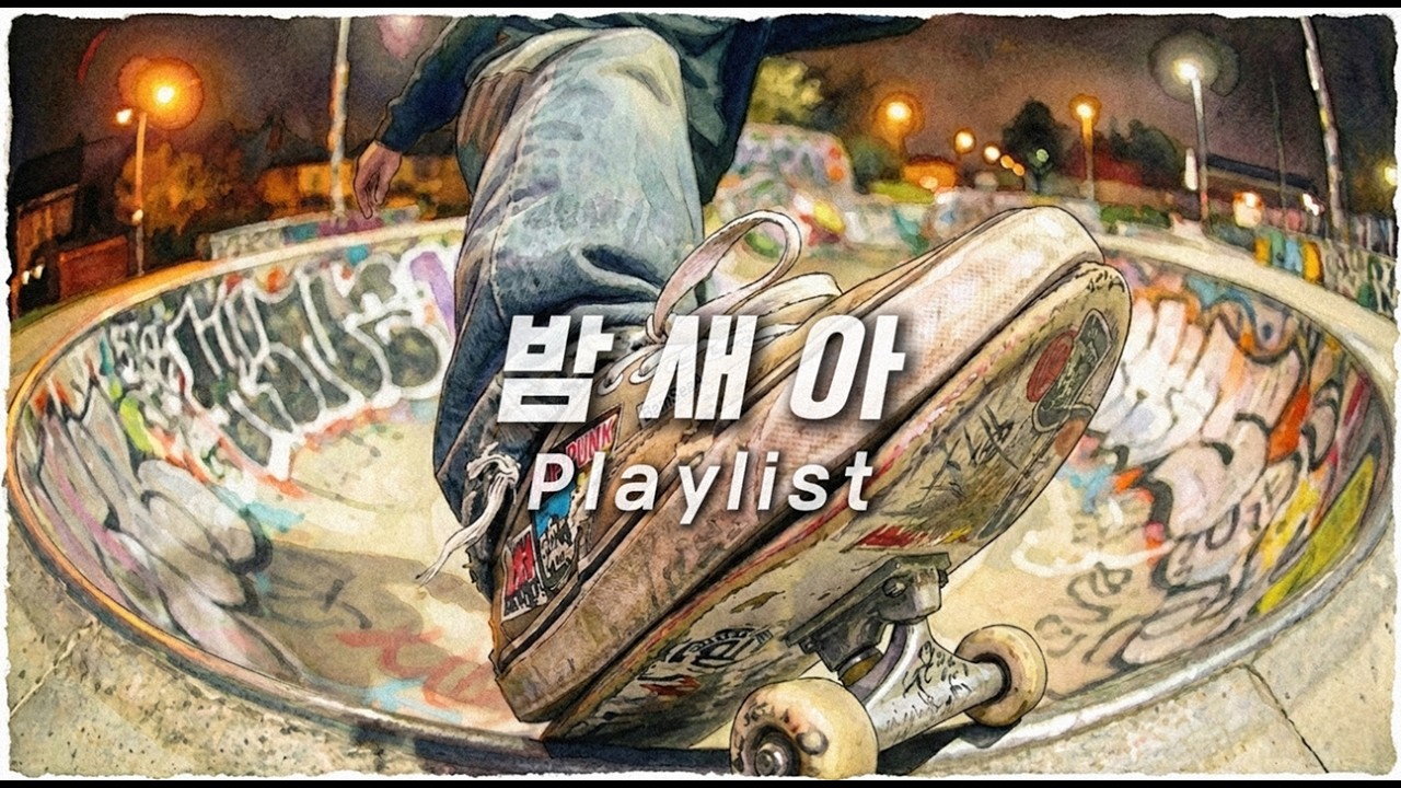 답답한 밤, 무작정 달리고 싶을 때 듣는 팝펑크/인디팝 플레이리스트 🛹