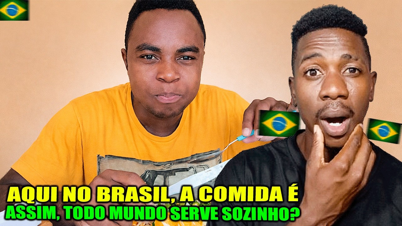 NO SELF-SERVICE DO BRASIL CADA PESSOA SERVE SOZINHO? E TEM ATÉ SOBREMESA