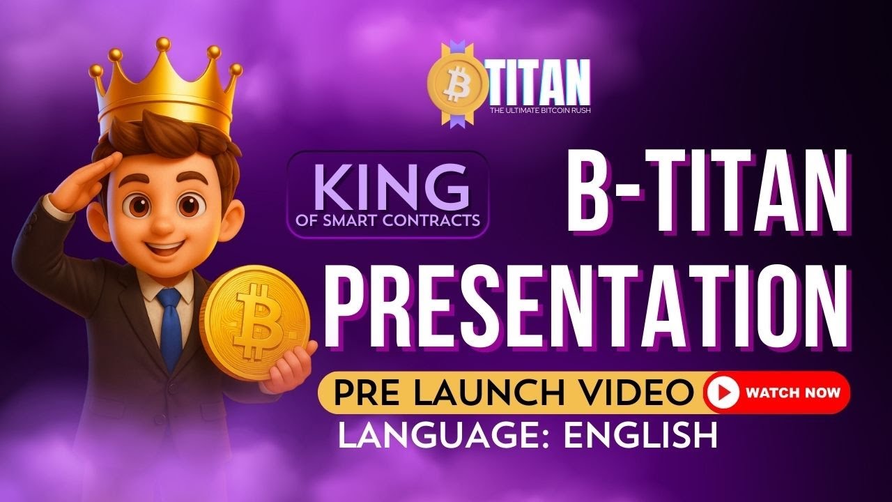 From 0.001 BTC to 61 BTC | B-Titan Smart Contract System Full Presentation | Prelaunch version