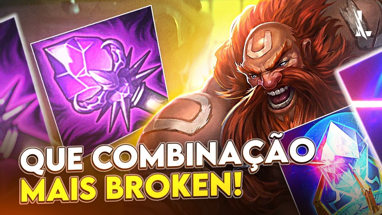 A BUILD MAIS BROKEN DO NOVO PATCH?! GRAGAS IMORTAL! | LoL Wild Rift