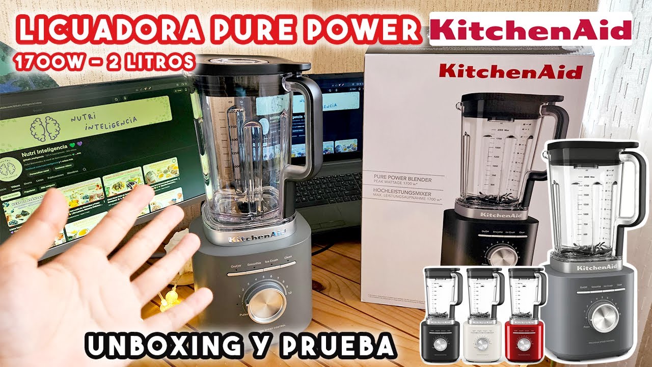 Licuadora KitchenAid Pure Power 1700W ⚡ Unboxing y Prueba | ¿La mejor del 2025? 🏆