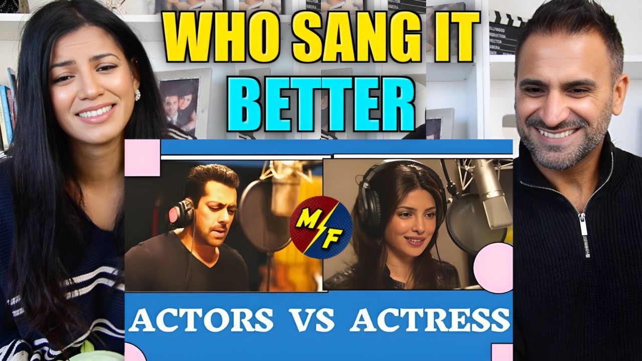 Bollywood Actors VS Actress | Who Sing Well? | Back 2 Back | Reaction!
