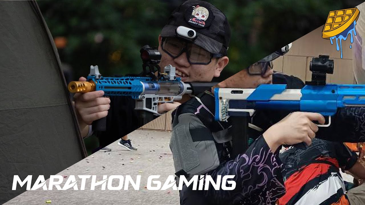 SkiBidadari HL Marathon - Nerf Gameplay in Singapore