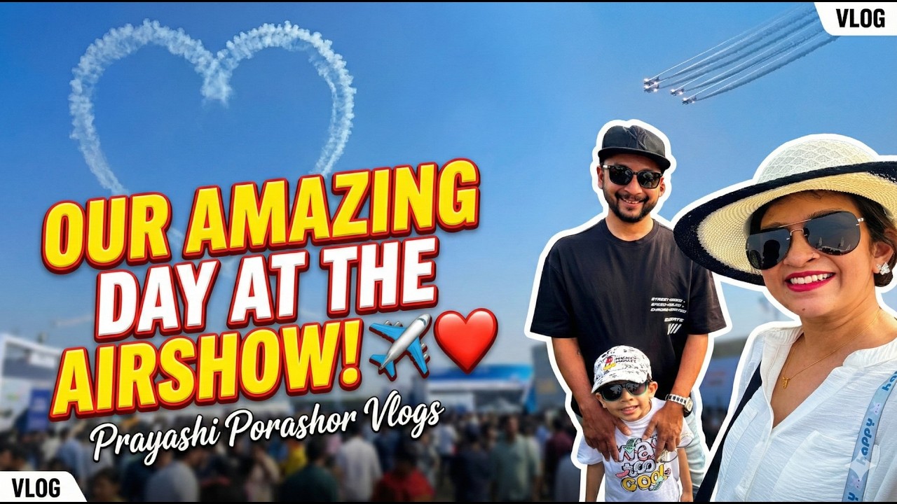Our Amazing Day at the AIRSHOW | Prayashi Porashor Vlogs |