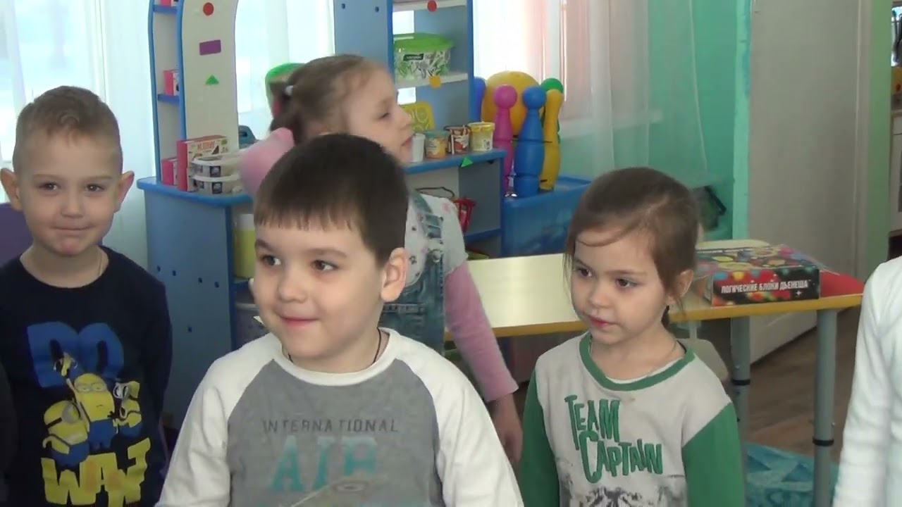 Занятие по математике в средней группе.