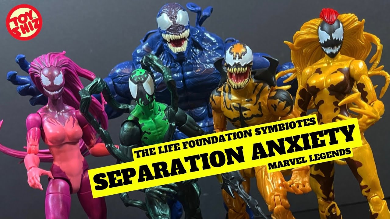2023 VENOM: THE LIFE FOUNDATION SYMBIOTES | Marvel Legends | Hasbro