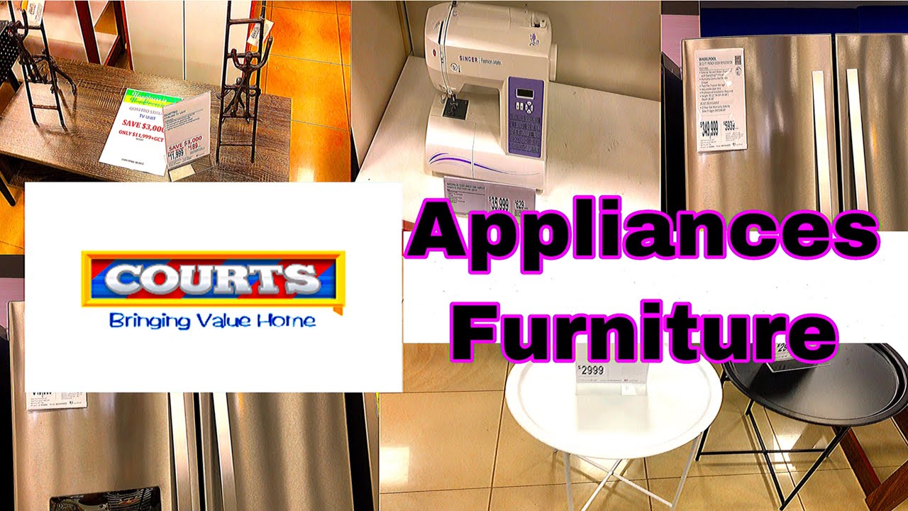 COURTS JAMAICA STORE WALKTHROUGH | FURNITURE  AND APPLIANCE*COME WITH ME