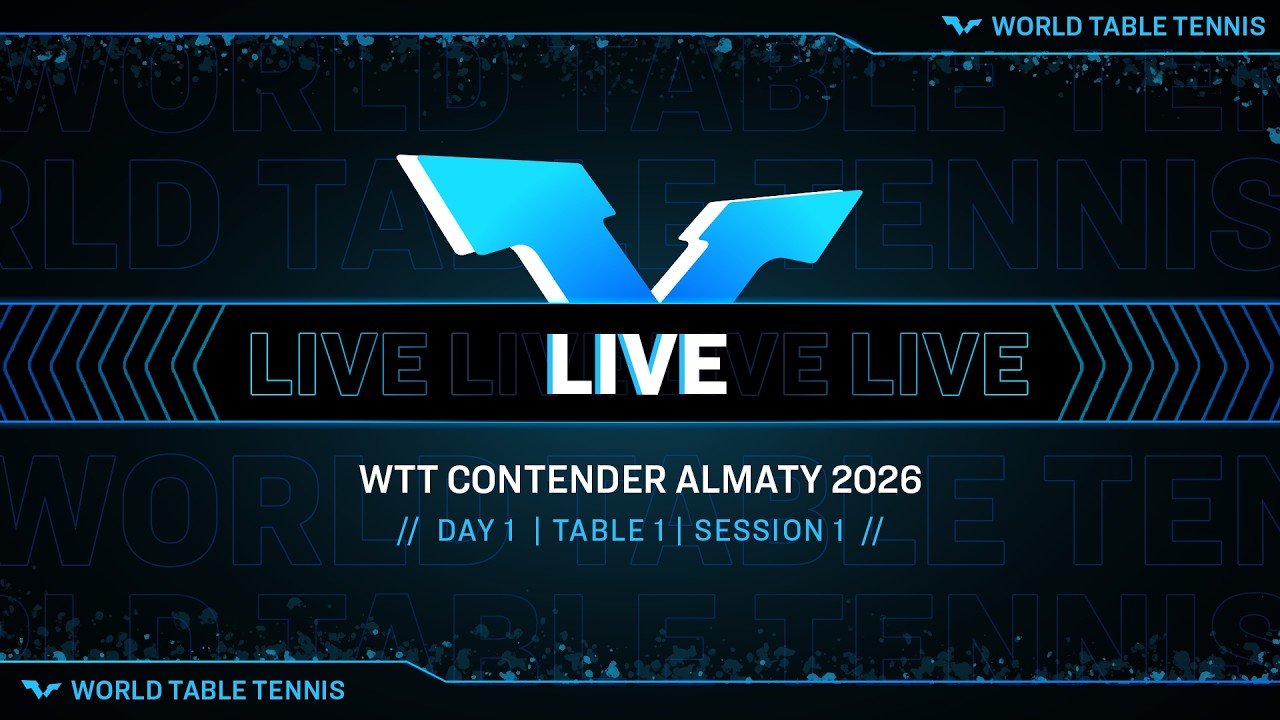 LIVE! | T1 | Day 1 | WTT Contender Almaty 2026 | Session 1