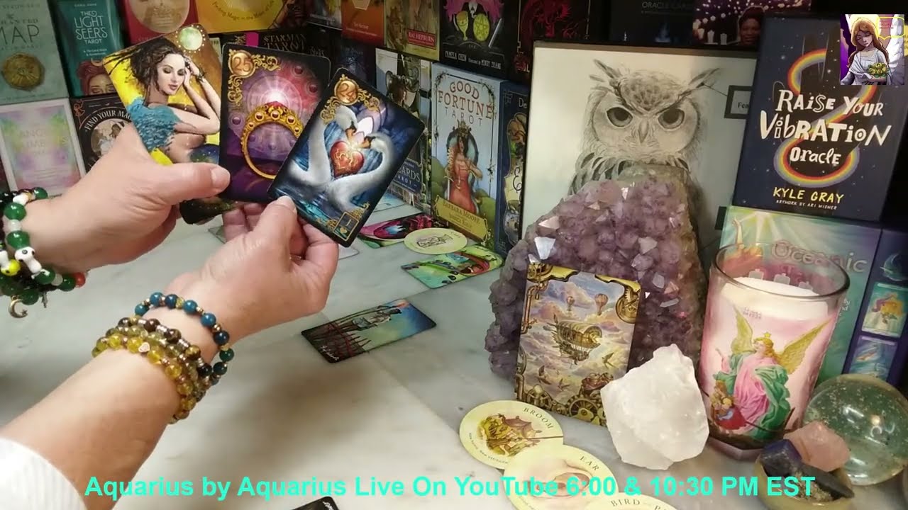 AQUARIUS 4 Aces Blessed Connection Here! Your Secret Admirer Faces Their Fear & Communicates!!!