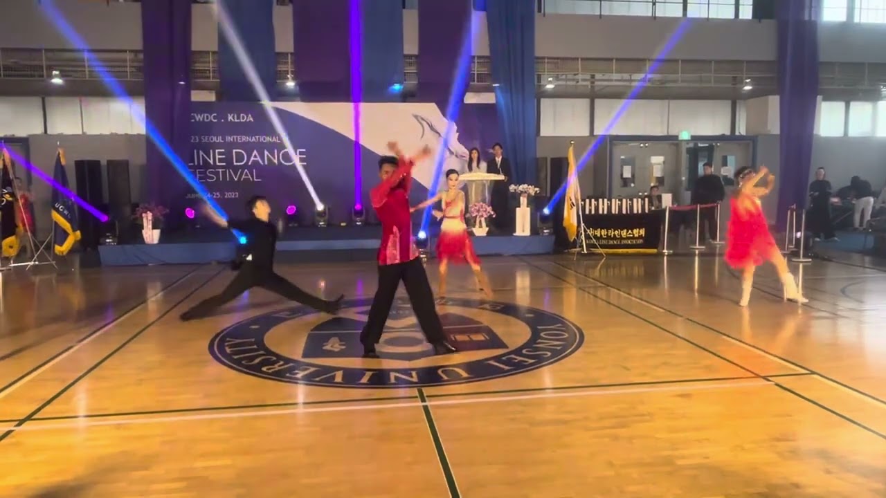 UCWDC KLDA seoul international linedance competition Advance “cuban”