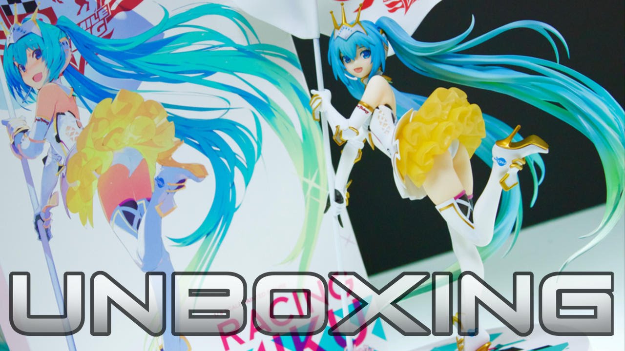 Good Smile Company | Racing Miku 2015 Ver. - HATSUNE MIKU - Anime Figure Unboxing