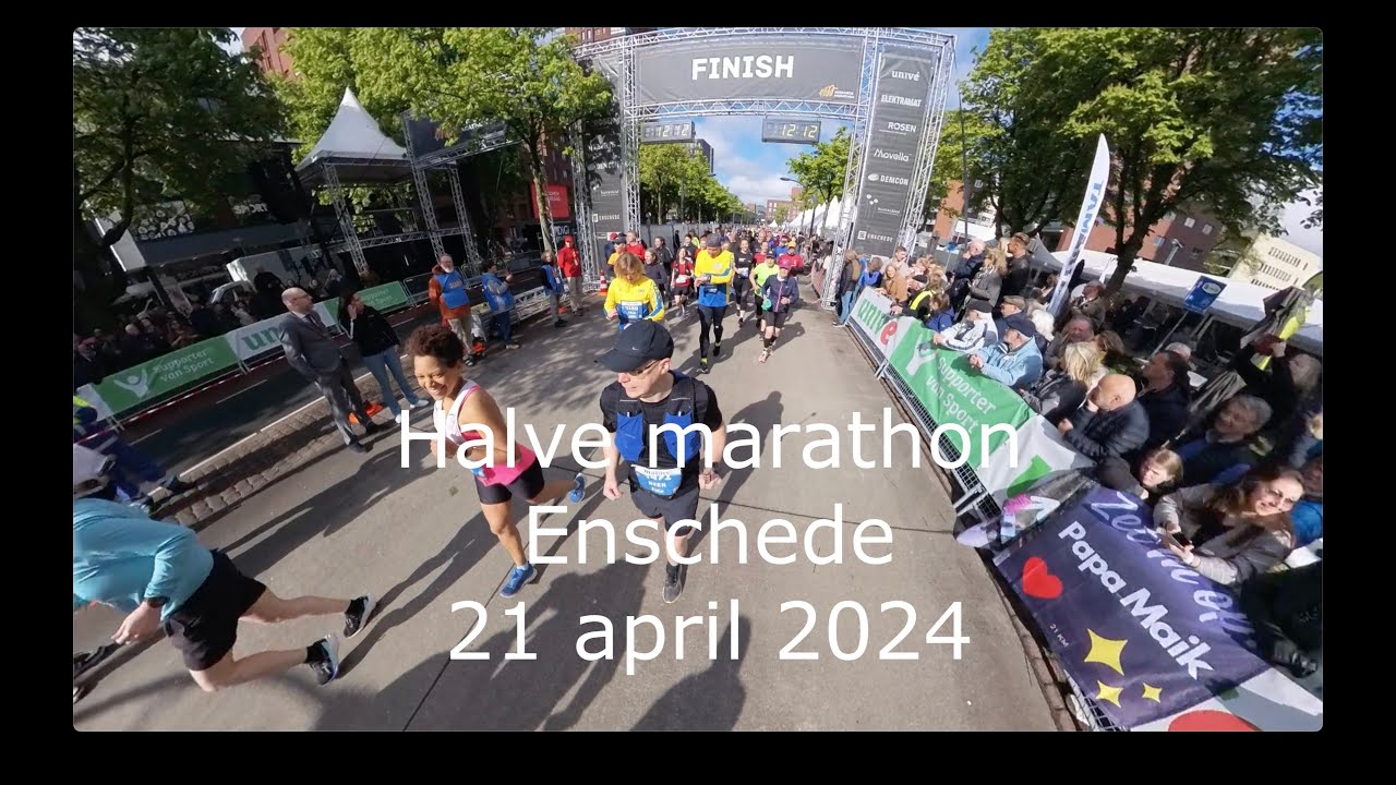 Halve marathon Enschede - 21 april 2024
