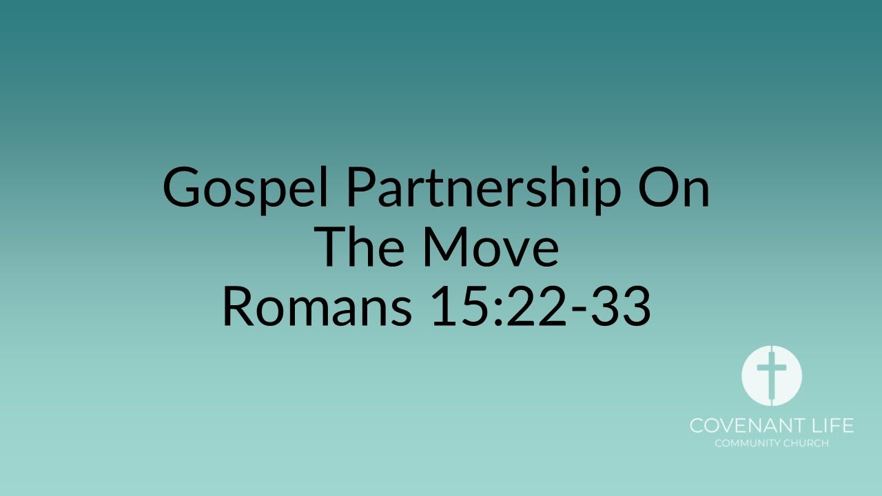 Gospel Partnership On The Move