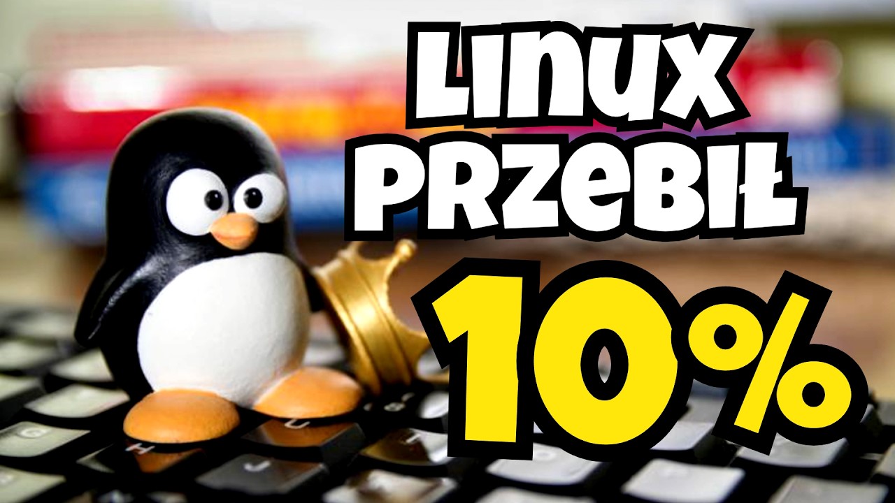 Według StatCounter Linux przebił barierę 10% udziału w rynku. Czy to prawda?