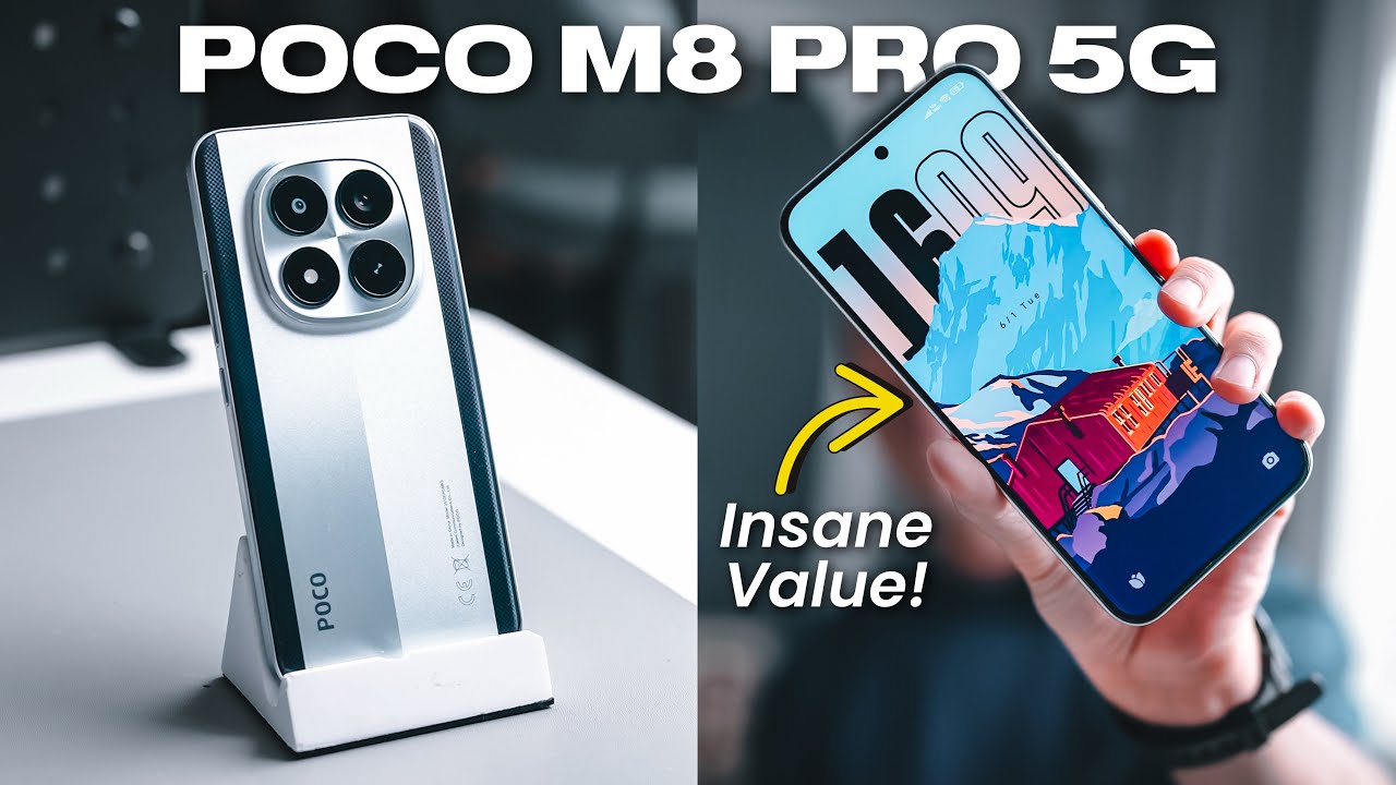 POCO M8 Pro 5G: Even More Value! 🤯 Budget Price, Mid Range Specs! 🔥