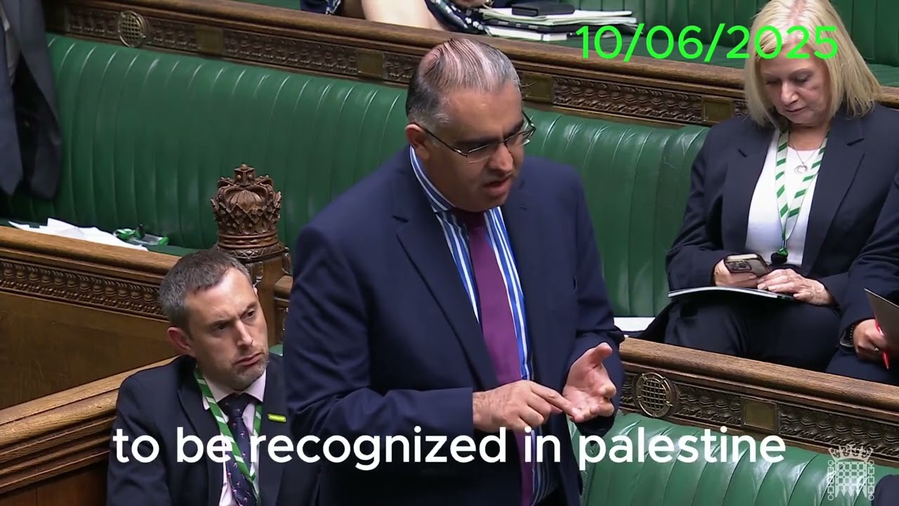 Do Tahir Ali represent Birmingham or Palestine? Difficult to Judge