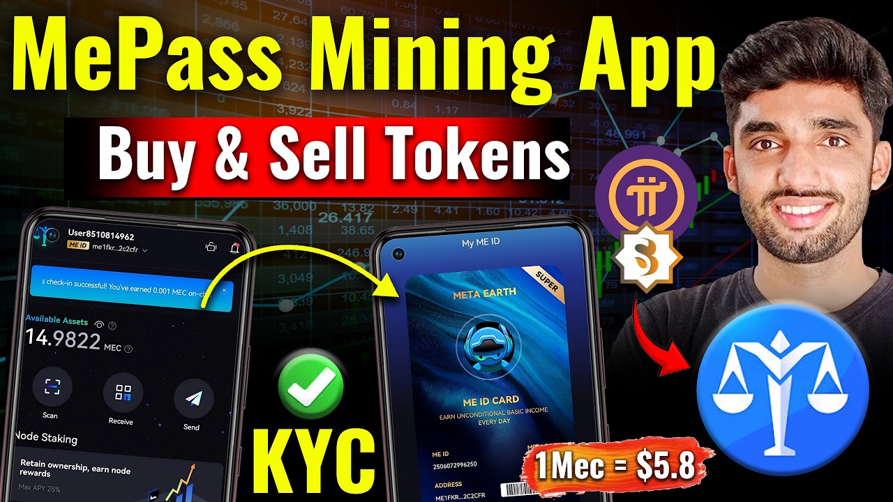 Meta Earth New Mining App | Me Pass KYC Verification Done✅| Me Pass ka Account Kaise Banaye