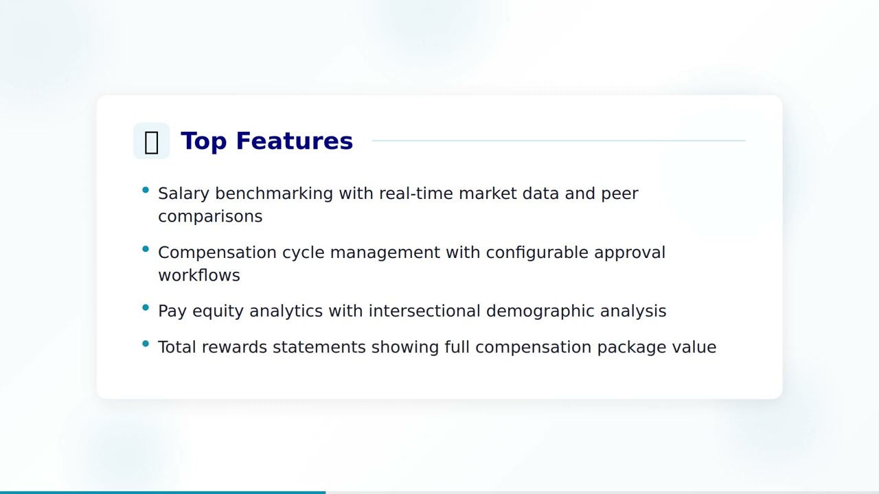 Compensation Management - Best Compensation Management Solutions in 2026