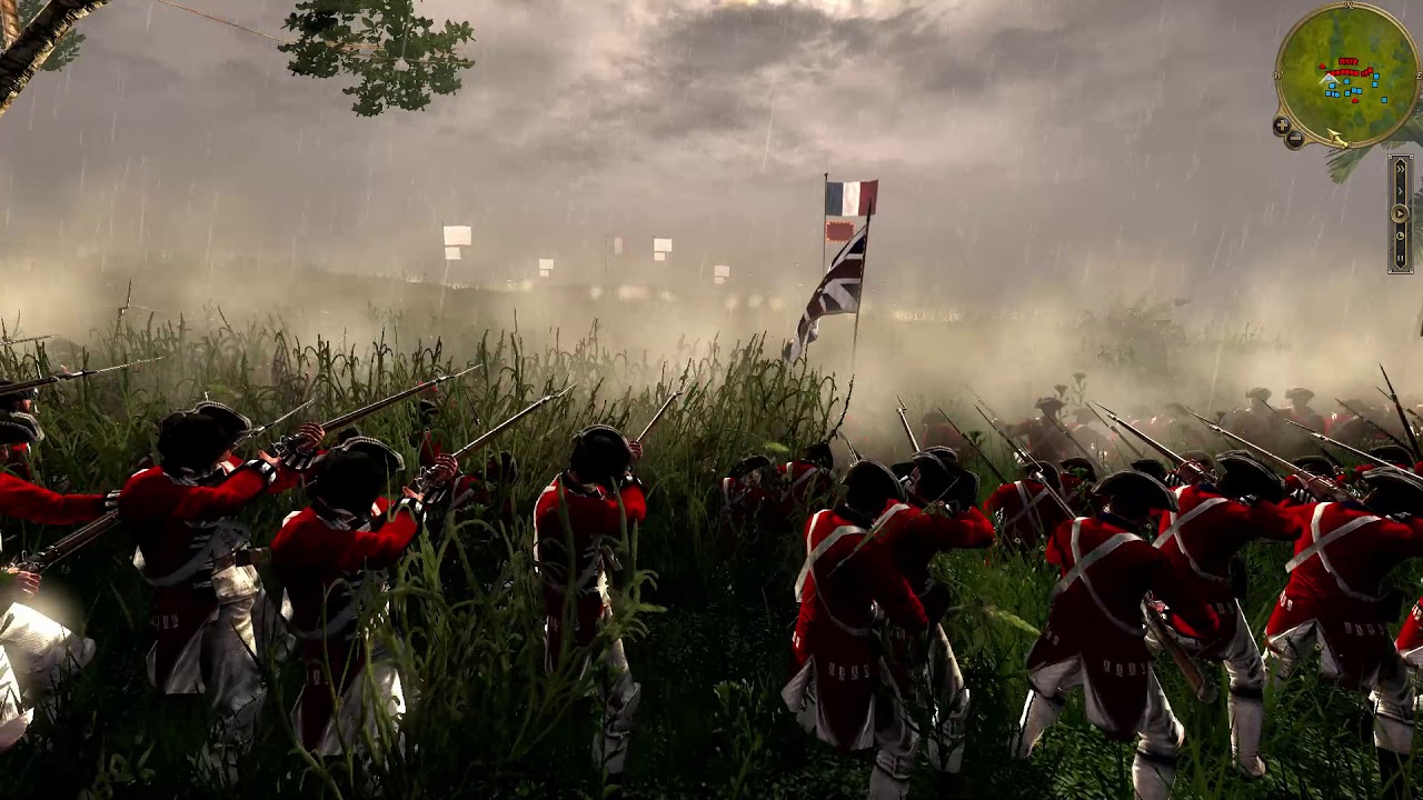 EMPIRE! Total War DarthMod Battle GBR vs FR