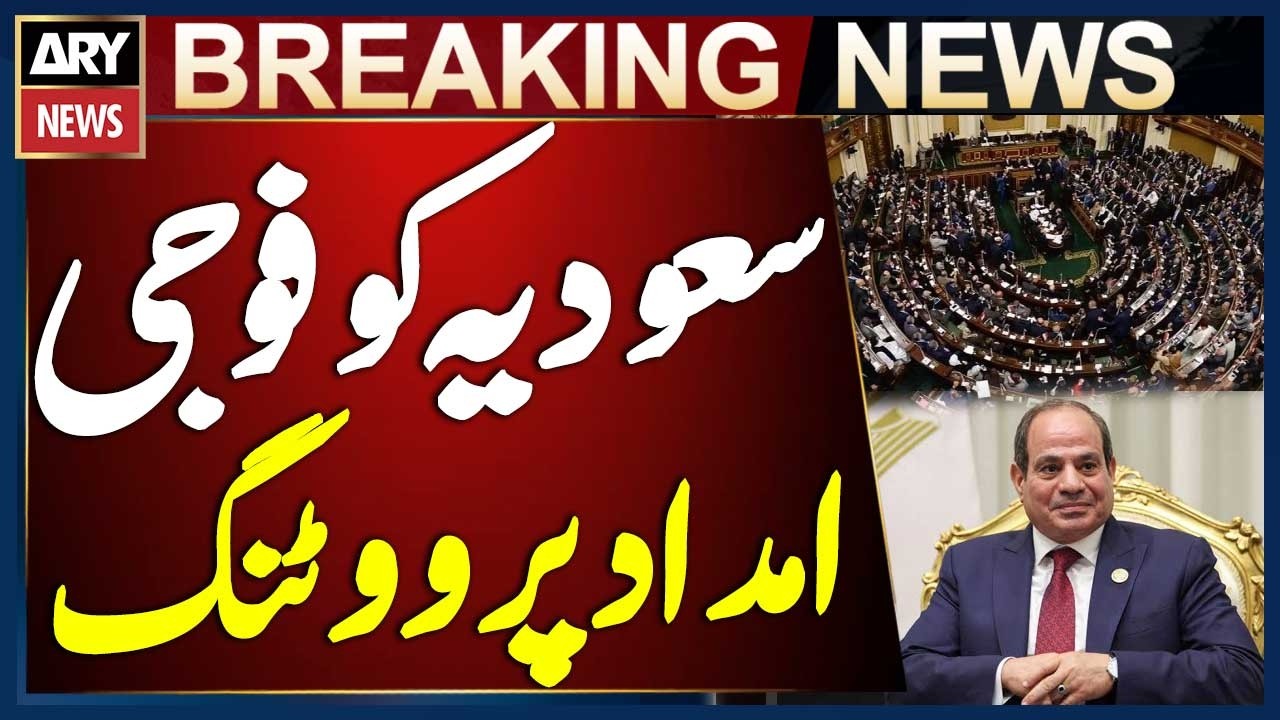 Egyptian Parliament to Vote Today on Military Aid to Saudi Arabia