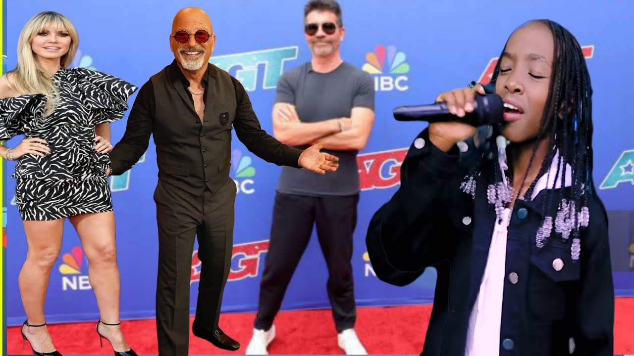 Golden buzzer: Neilla Taking a photo with Simon, Howie & Sofia Vergara After Her Worship Song on AGT