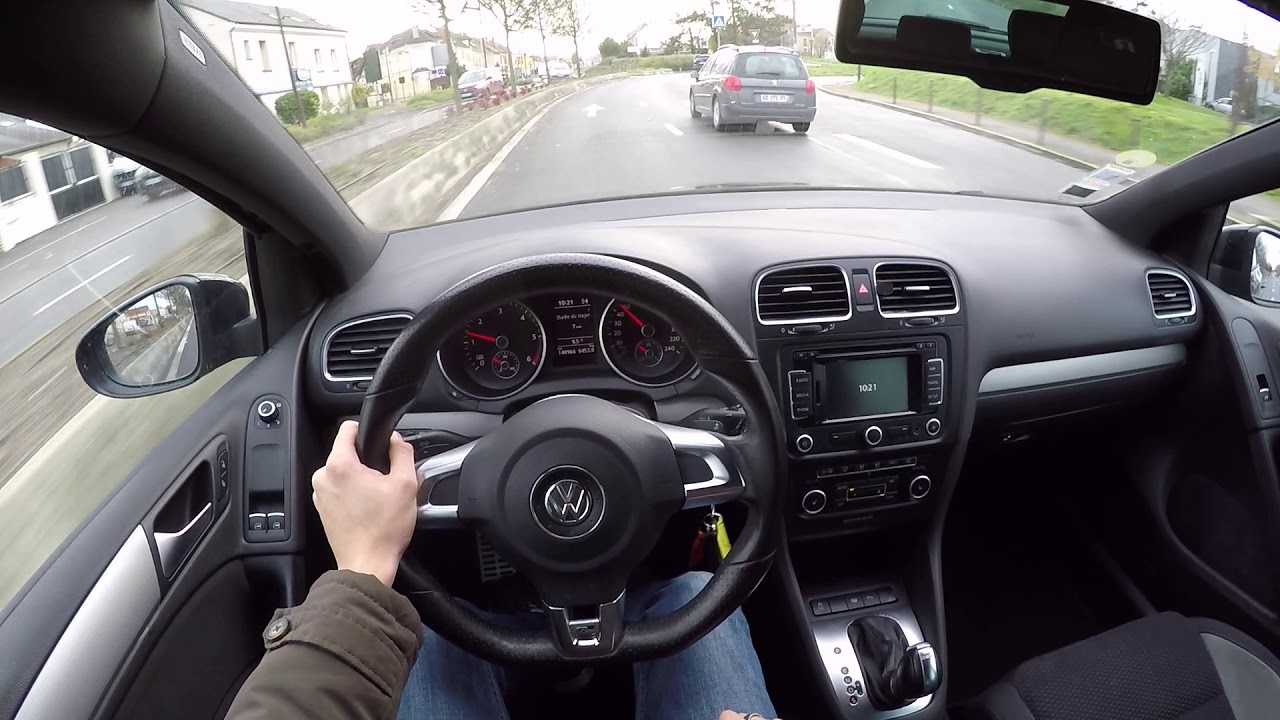 Volkswagen Golf VI 2.0 TDI (2012) - POV Drive