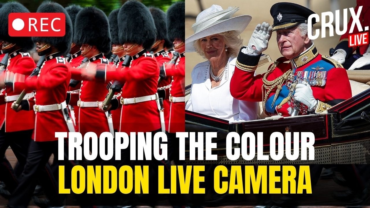UK LIVE: King Charles Leads Trooping The Colour 2026 | Royal Birthday Parade In London | Crux