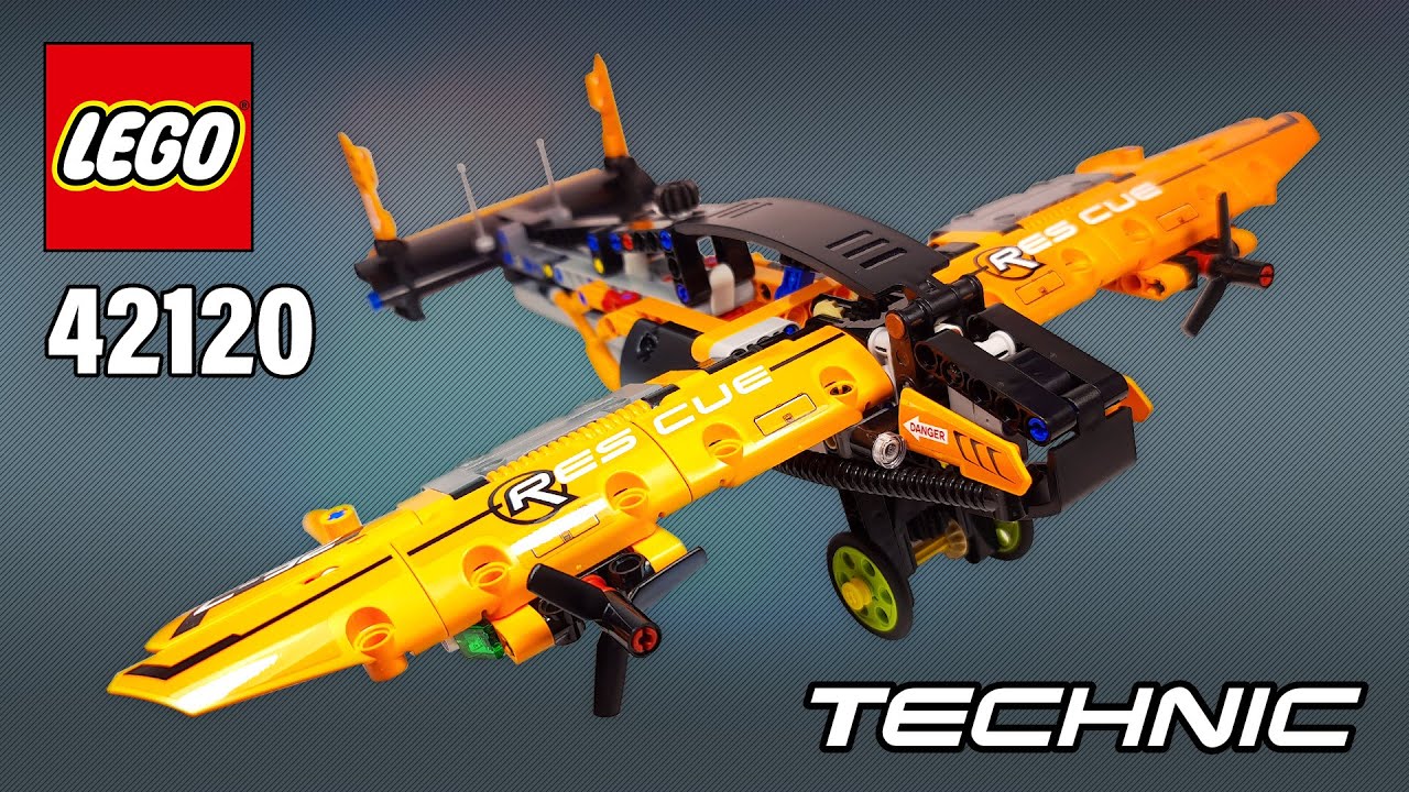 LEGO Twin-Engine Aircraft [42120] from Technic Rescue Hovercraft - EXTRA Building Instructions