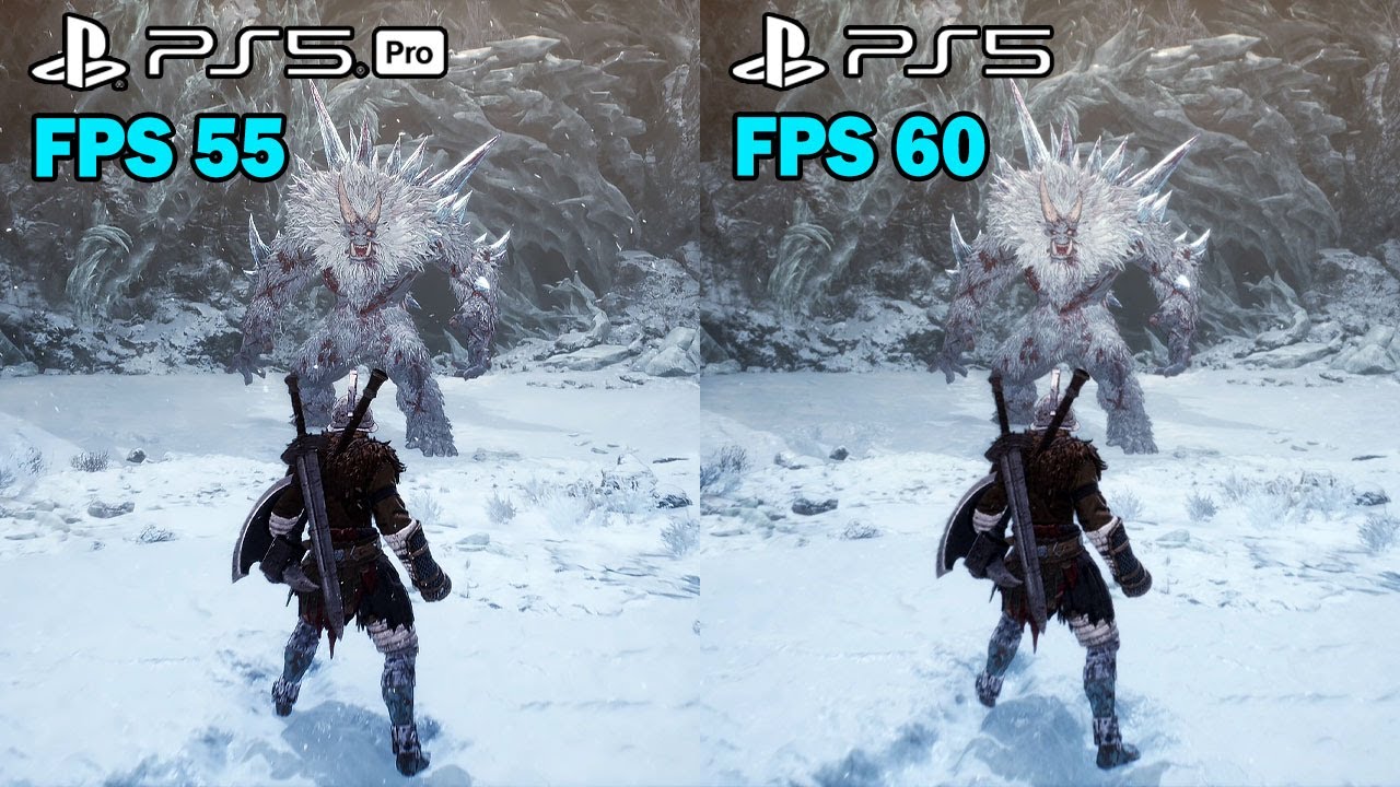 The First Berserker: Khazan - PS5 PRO vs PS5 Frame Rate Comparison @ 4K ✔