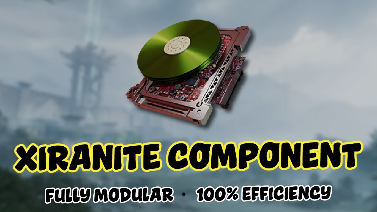 XIRANITE COMPONENT - Compact 100% Efficiency Farm [ Arknights: Endfield ]