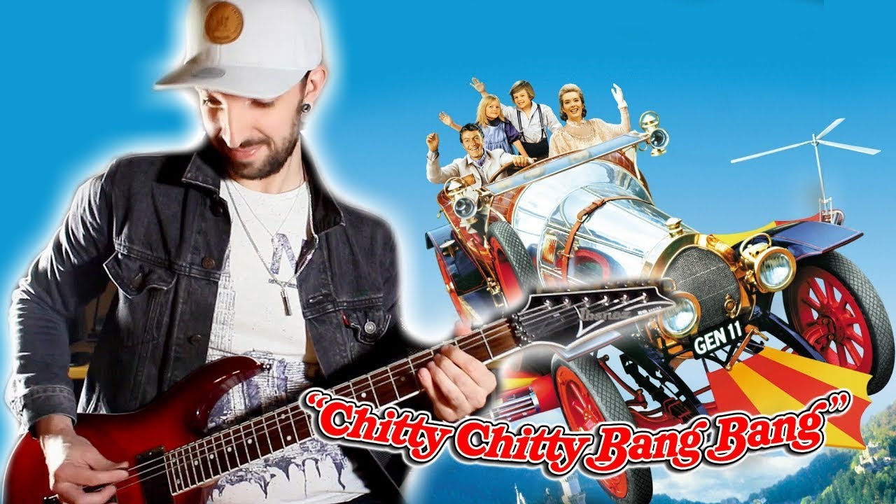 Chitty Chitty Bang Bang Theme Tune Rock Guitar Cover!