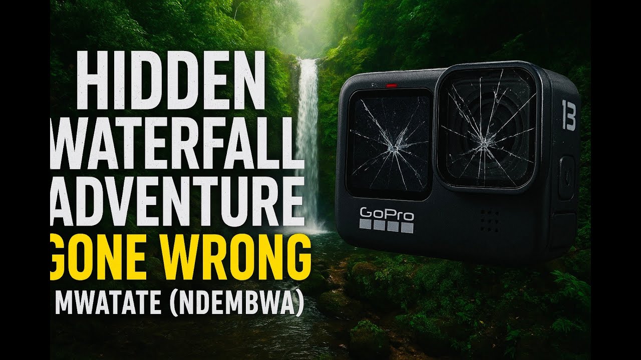 I Visited a Hidden Mini-Waterfall in Mwatate (Ndembwa) — and My Camera Didn’t Survive 😭