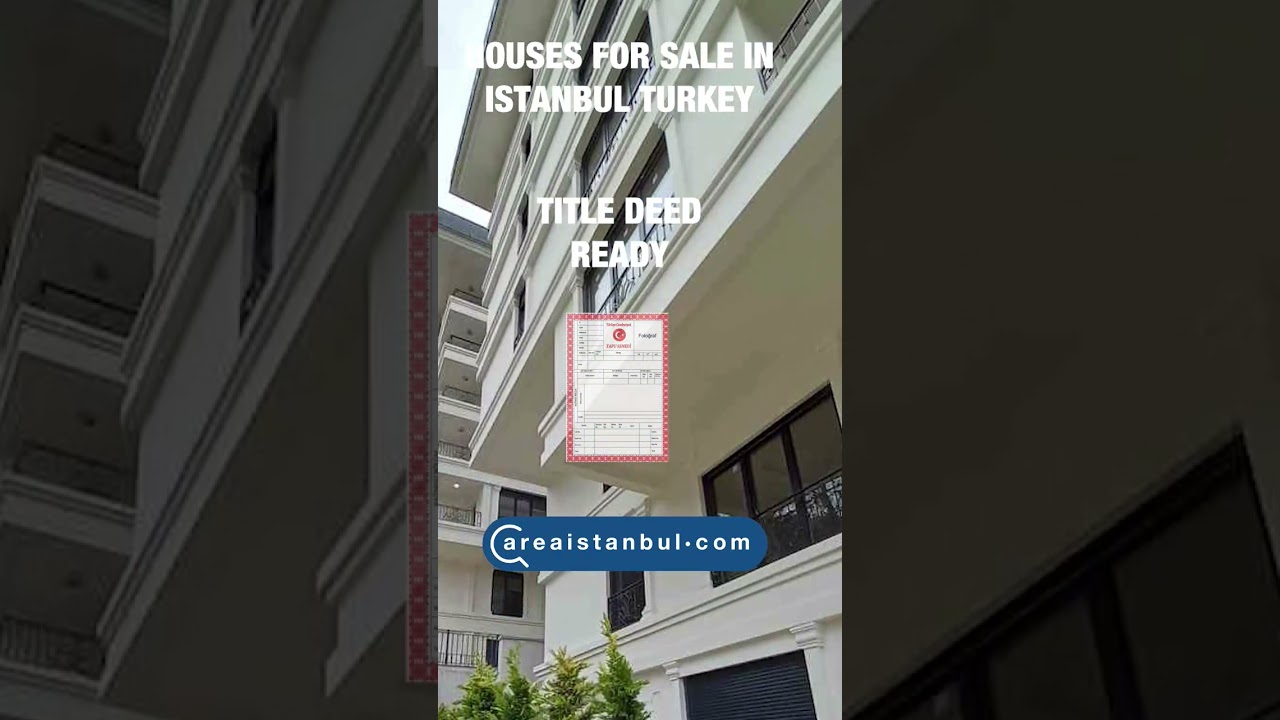 HOUSES FOR SALE IN ISTANBUL TURKEY 