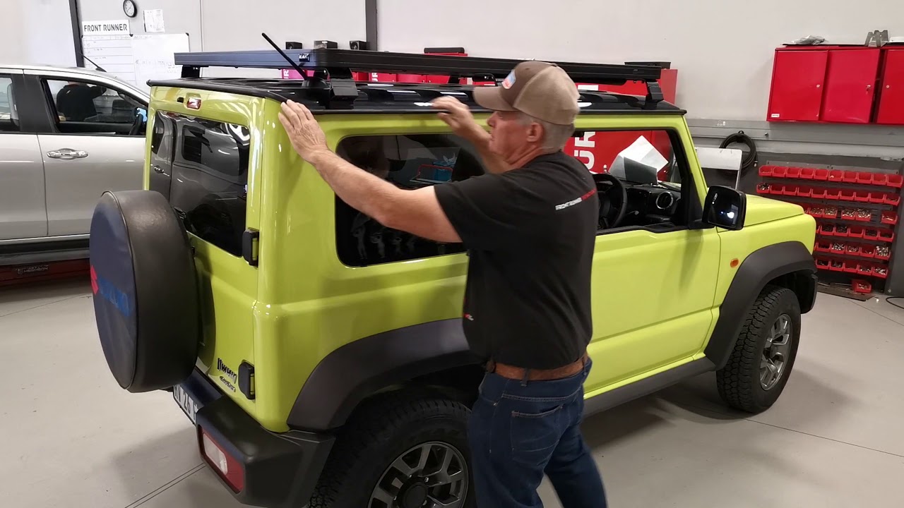 I change racks on the Jimny (2019)