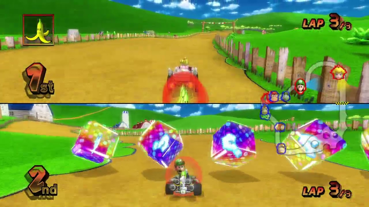 Mario Kart Wii Reverse - Mushroom Cup - 100cc Team VS