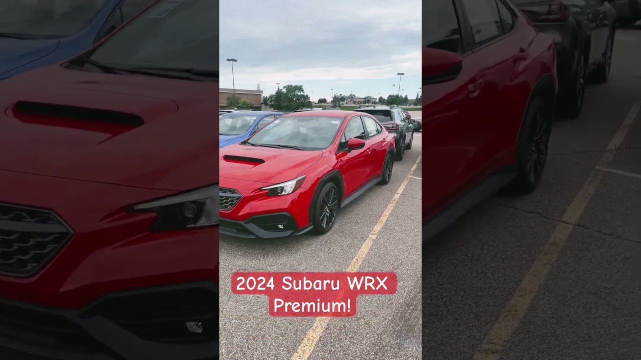 2024 Subaru WRX Premium - Ignition Red!