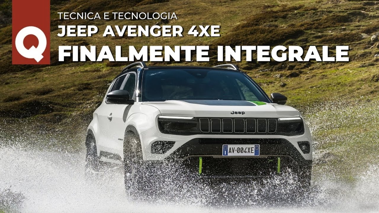 JEEP AVENGER 4xe 2024 | Com'è l'IBRIDA 4x4 di JEEP vista dal VIVO?