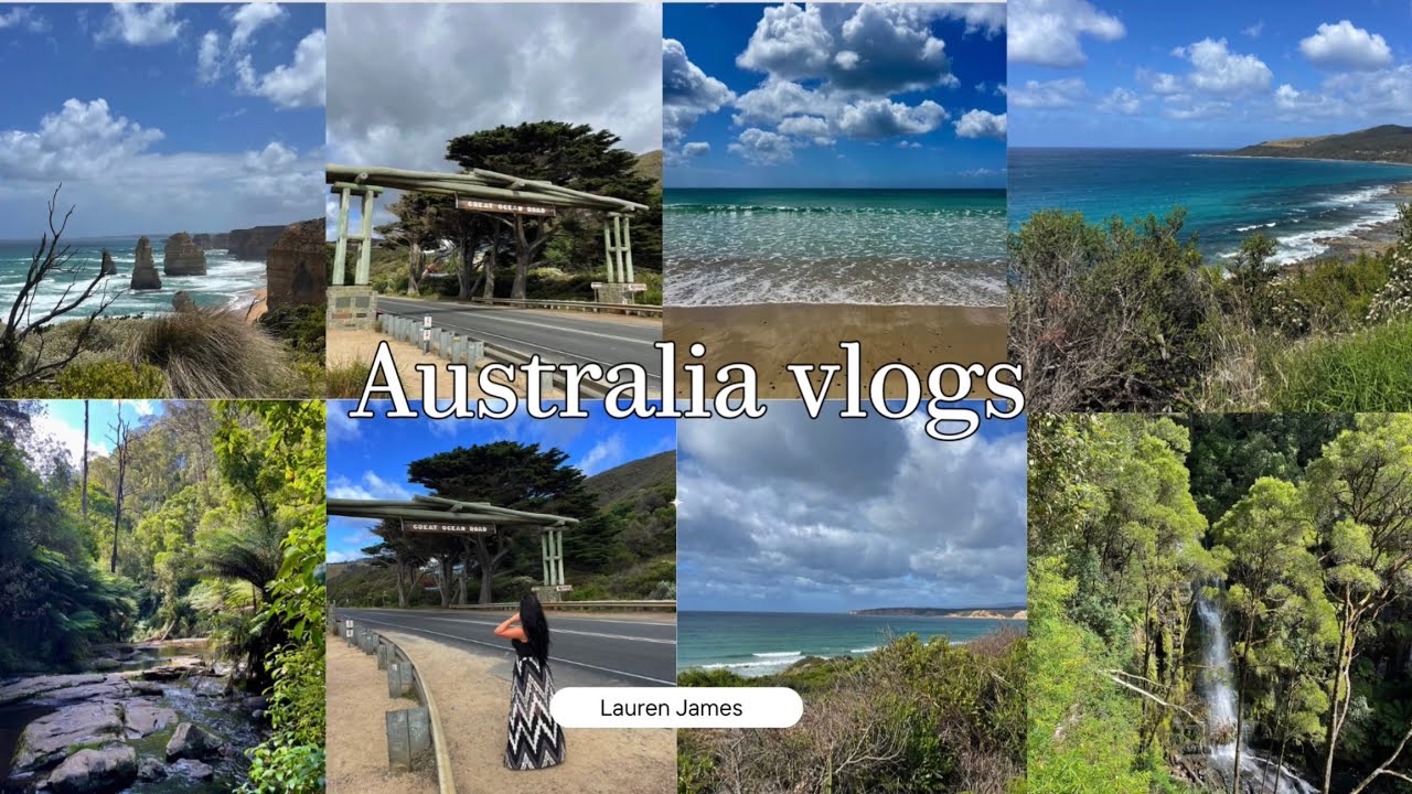 AUSTRALIA VLOGS  - Great ocean road 🇦🇺✈️