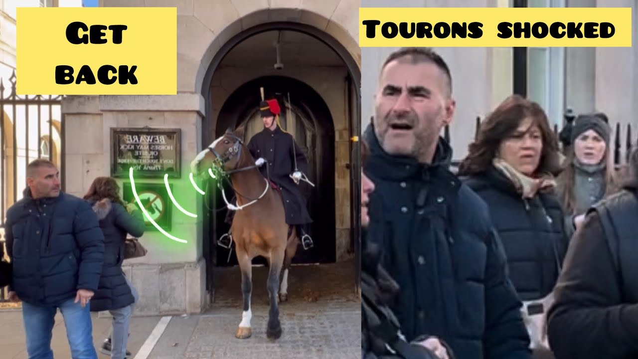 The gunners shouted and patted their horses to get the Tourons out of the box