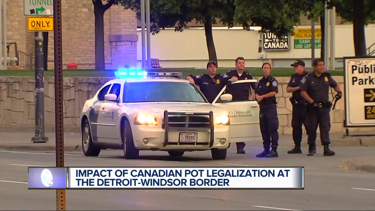 Canadian pot legalization could have big impact at Detroit-Windsor border