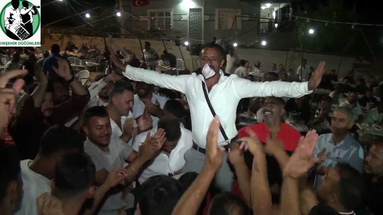 Kırşehir Kaman Ustaları Zurnacı Gömen Ertürk ün Düğünü Kaman Aşireti  Coştuğu Anlar Halay ve Oyunu
